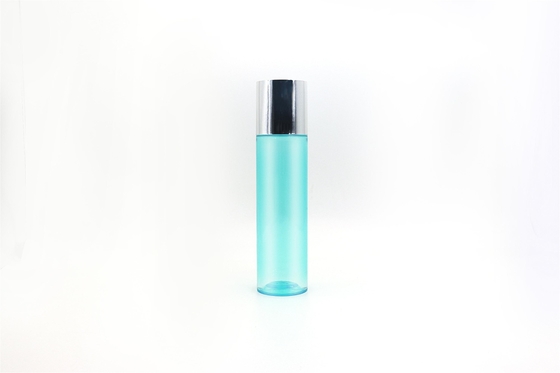 Tapón de tuerca brillante modificado para requisitos particulares de Logo Plastic Cosmetic Bottles With Metaillized