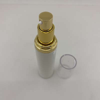 Botella plástica de la bomba del espray de la pantalla de seda, OEM de las botellas del plástico transparente 200ml para el cuidado de piel