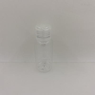 pequeña botella del desinfectante de la mano de 60ml 70ml 80ml con Flip Top Cap Screw Cap