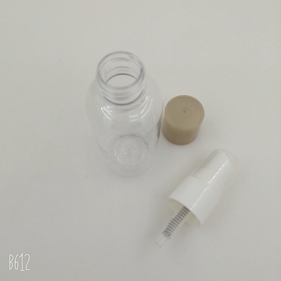 El OEM Mini Hand Sanitizer Botellas, plástico transparente del ANIMAL DOMÉSTICO embotella el tamaño de los 7.9cm