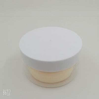 Envases vacíos de la crema de cara de la capa doble, tarros cosméticos con las tapas 5g 15g 20g
