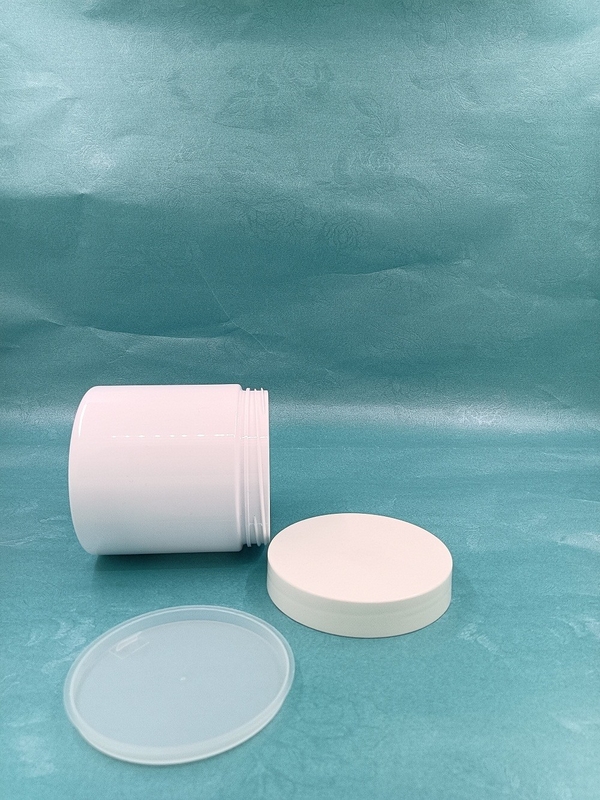 Tarro poner crema amistoso de Eco blanco del ANIMAL DOMÉSTICO, tarro poner crema 200g para el ODM de la loción del cuerpo