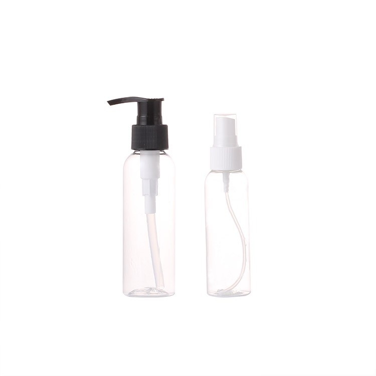 Botellas cosméticas plásticas del ODM, 300ml claro botellas plásticas de 10 onzas